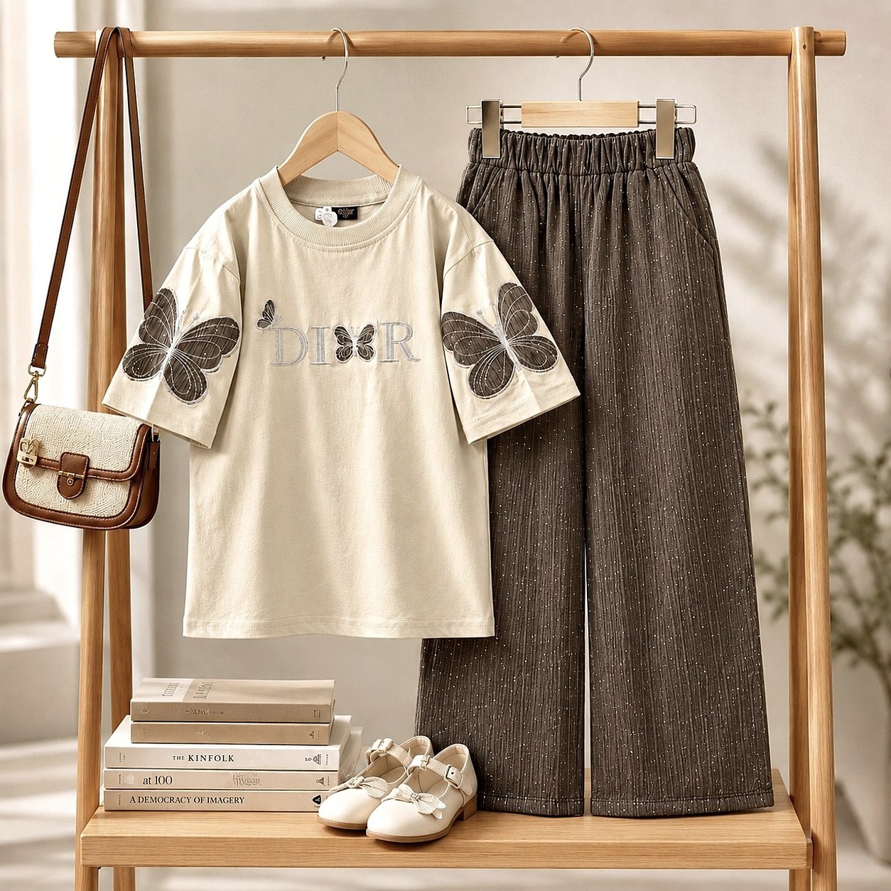 ست بلوز شلوار DIOR گلدوزی